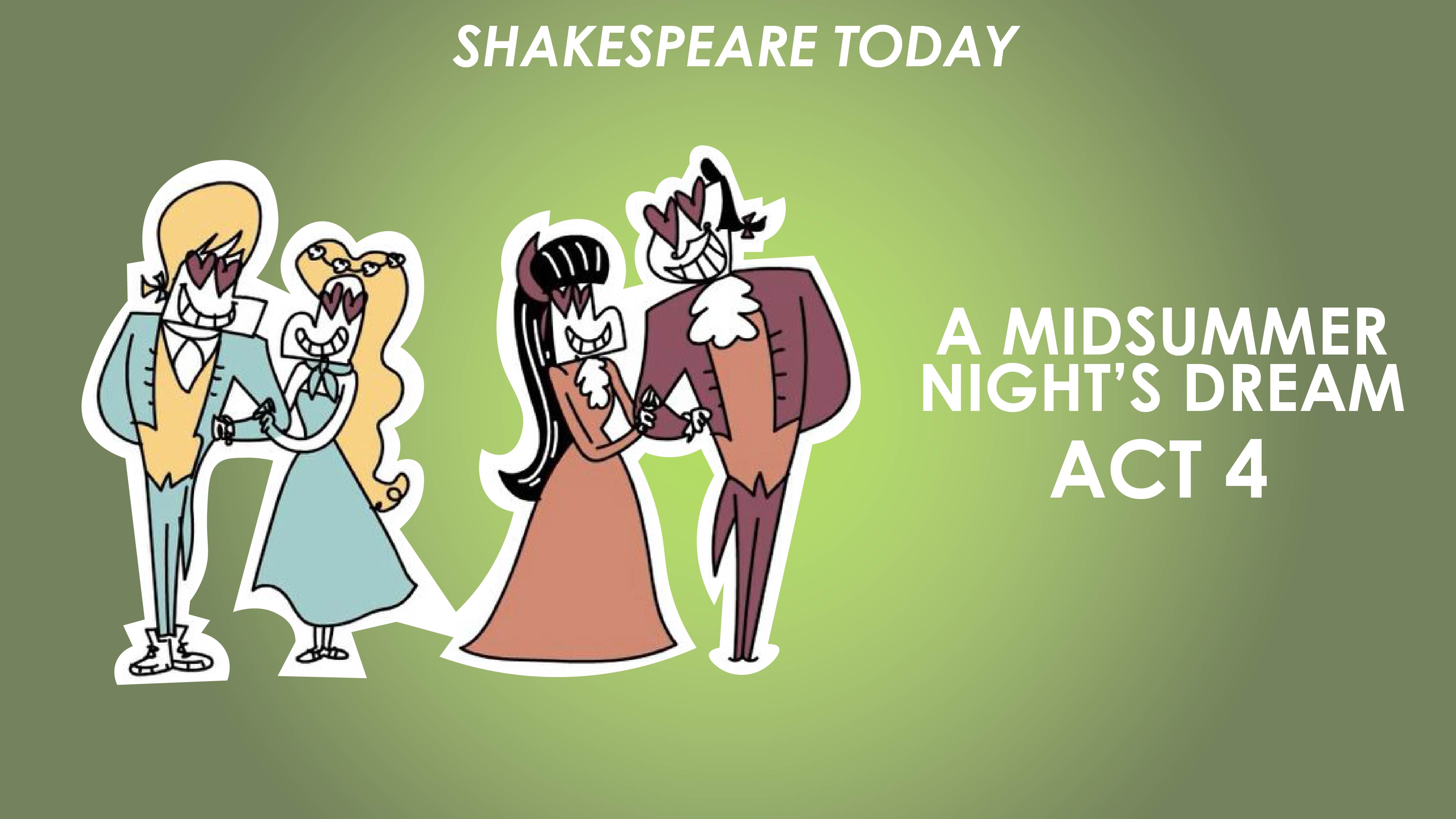 A Midsummer Nights Dream Act 2 Summary Shakespeare Today Series 5353